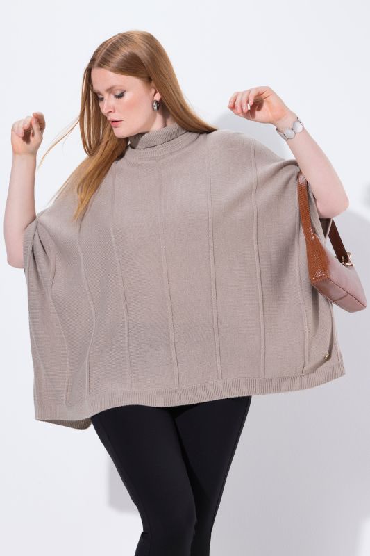 Пончо от рипсена плетка