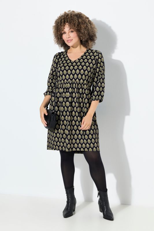 Рокля трикотажна с принт