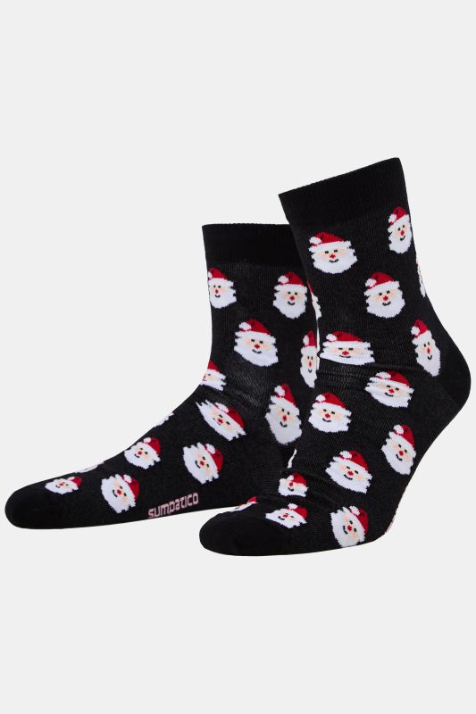 Чорапи с коледен принт