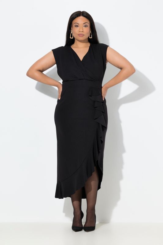 Рокля трикотажна с акцент