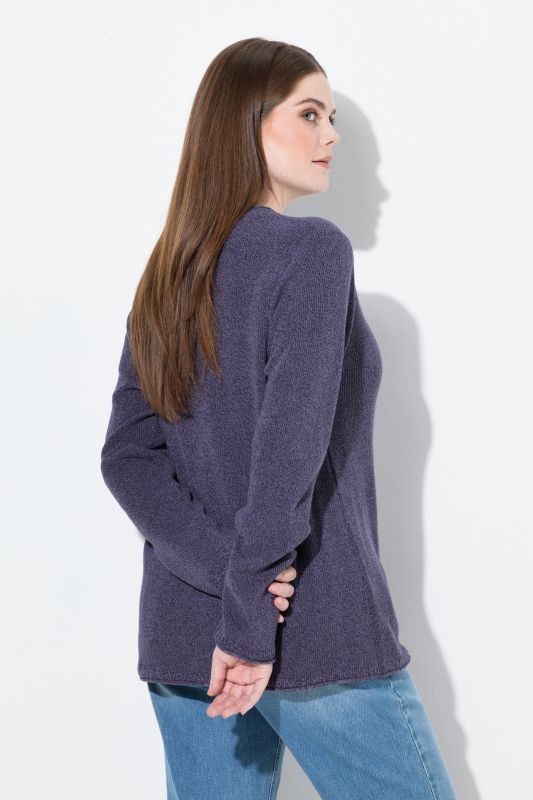 Пуловер рипсен