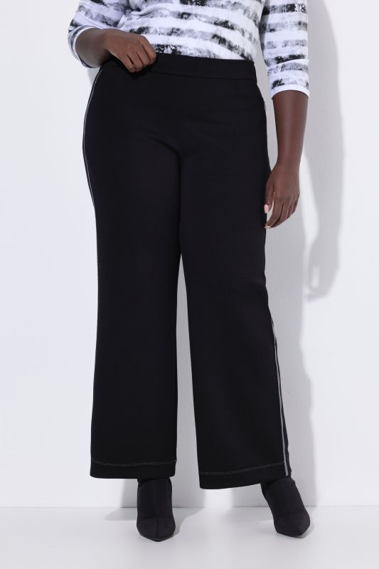 Панталон с бляскави акценти