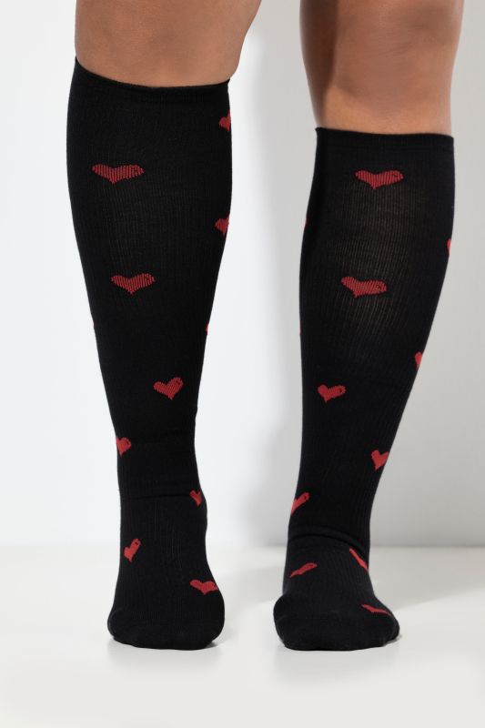 Чорапи компресионни със сърце