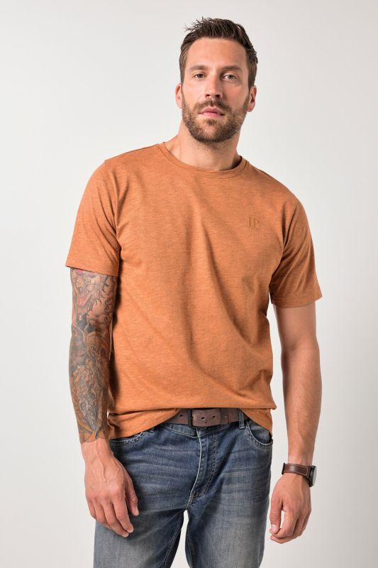 Тениска в меланжиран цвят