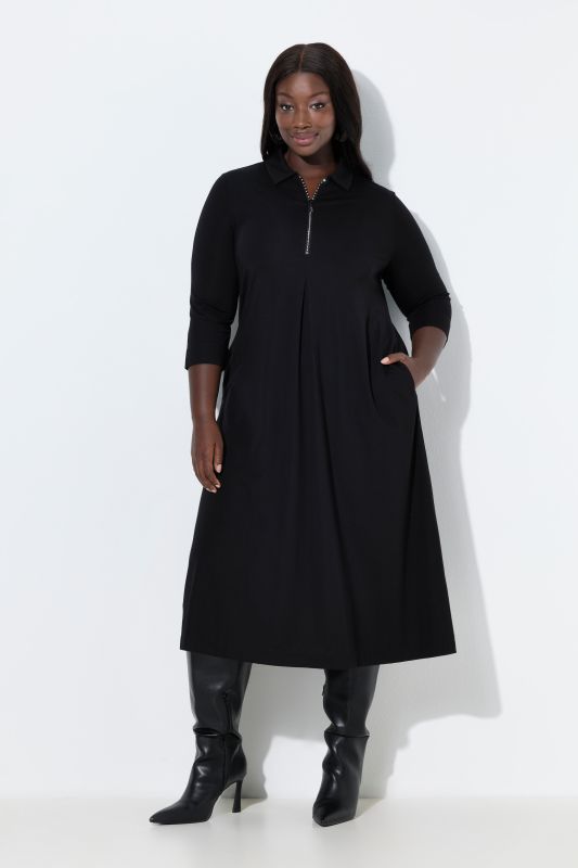 Рокля с 3/4 ръкави