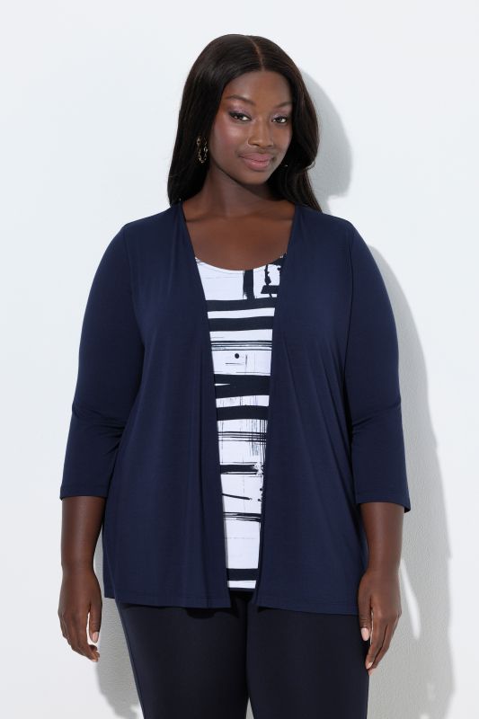 2-in-1 layered blouse