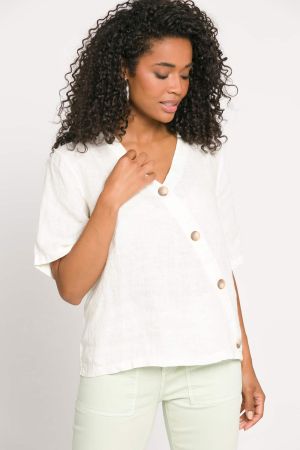 Блуза във вид на обвивка