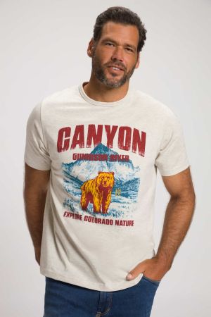 Тениска за трекинг JAY - PI с принт на каньон