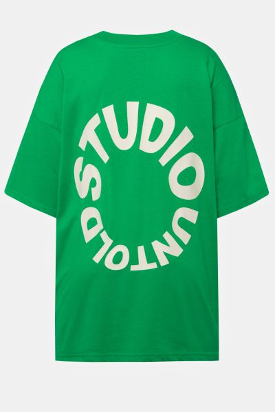 Oversized shirt, round neck, Studio Untold back print