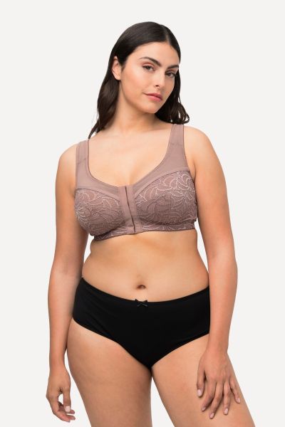 Front Closure Wirefree Kelly Fit Support Bra