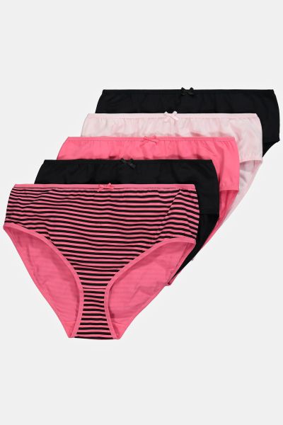 5 Pack of Panties- Stripes