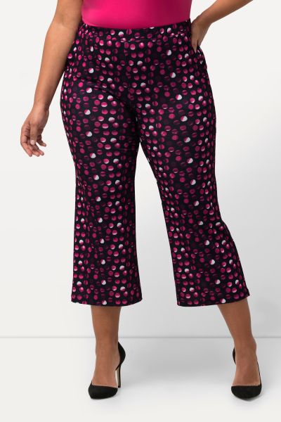 Matte Jersey Dot Print Pants