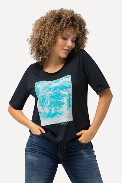 Тениска с океански принт