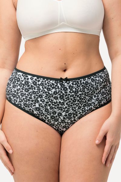 5 Pack of Midi Briefs- Ditsy Floral