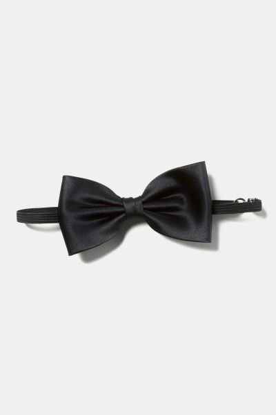 Bow tie, classic pointed shape, elastic band