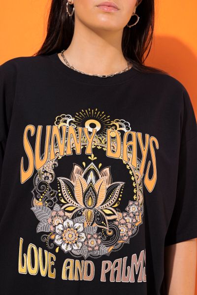 Embroidered Graphic Tee