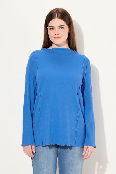 Eco Cotton Inverted Seam Long Sleeve Tee