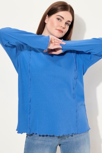 Eco Cotton Inverted Seam Long Sleeve Tee