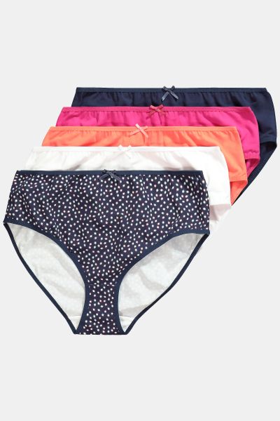 5 Pack of Panties- Retro Print