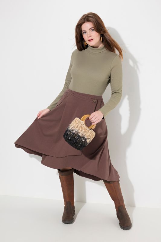 Eco Cotton Wrap Skirt