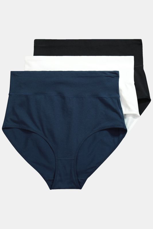 3 Pack High Waisted Maxi Briefs