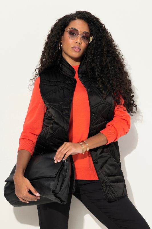 Geometric Quilted Vest