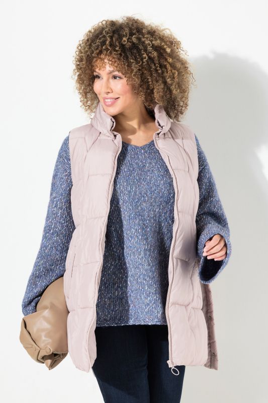 Zigzag Quilted Vest