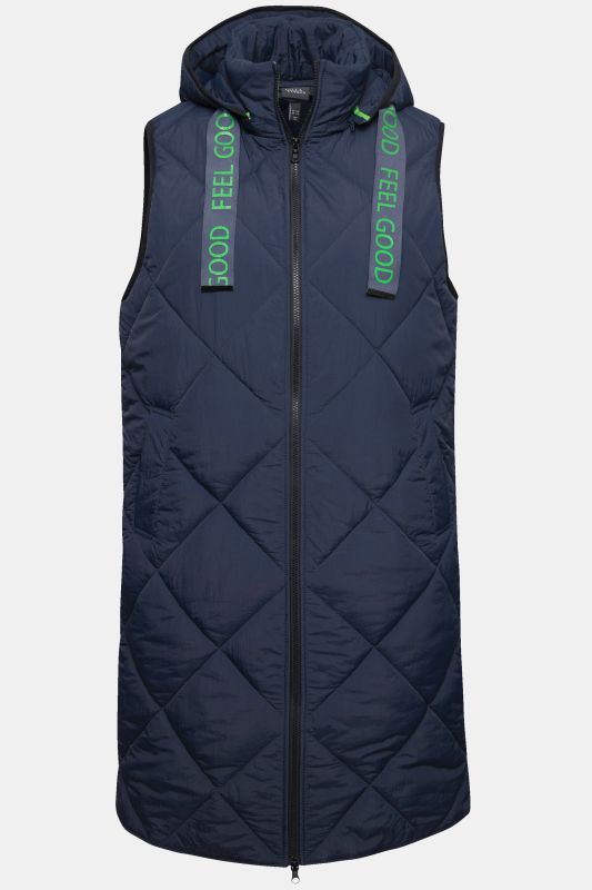 Quilted Statement Tie Vest