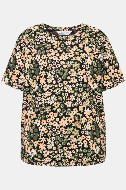 Millefleur Print Short Sleeve Tee