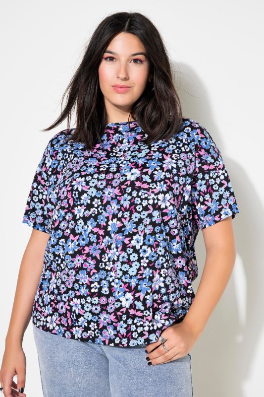 Millefleur Print Short Sleeve Tee