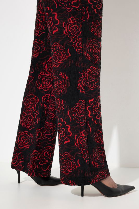 Floral Jacquard Jersey Pants