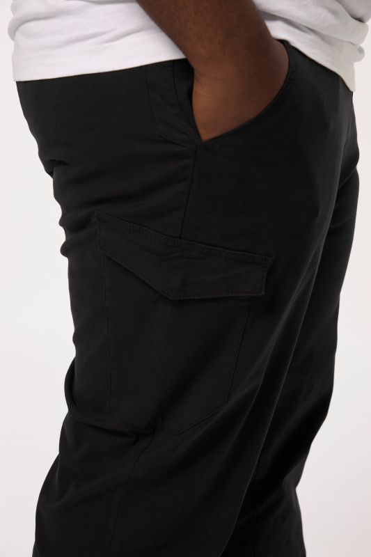 STHUGE cargo pants, modern fit, elasticated waistband, 6 pockets, up to 8 XL