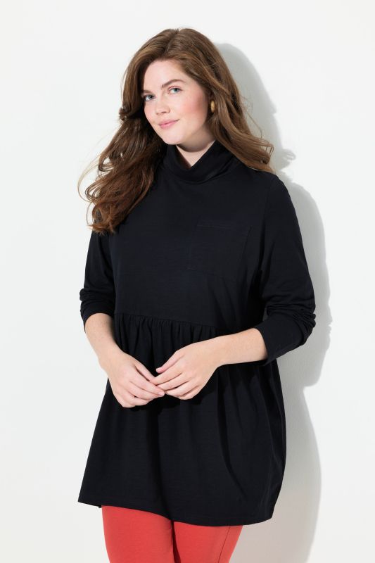 Eco Cotton Long Sleeve Knit Tunic