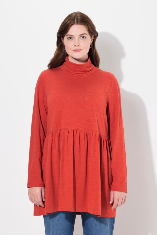 Eco Cotton Long Sleeve Knit Tunic