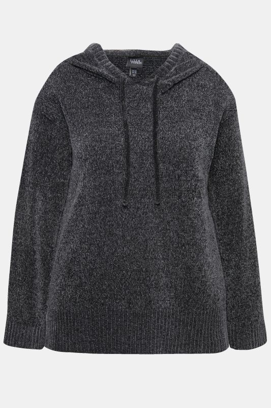 Chenille Knit Hoodie