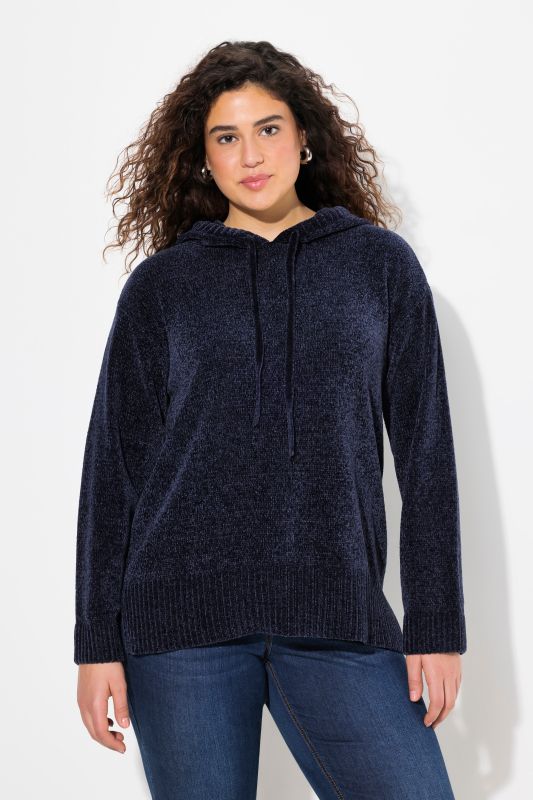 Chenille Knit Hoodie