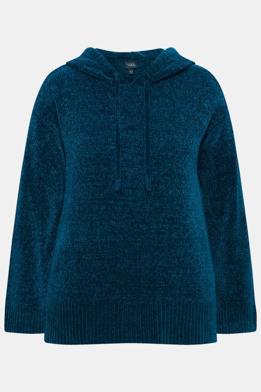 Chenille Knit Hoodie