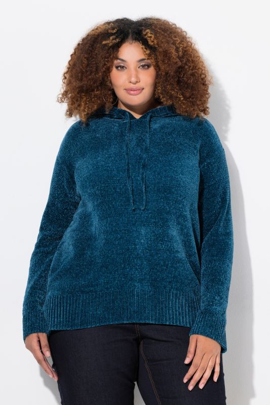 Chenille Knit Hoodie