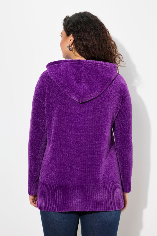 Chenille Knit Hoodie