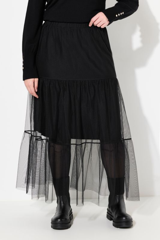 Tiered Layered Tulle Skirt