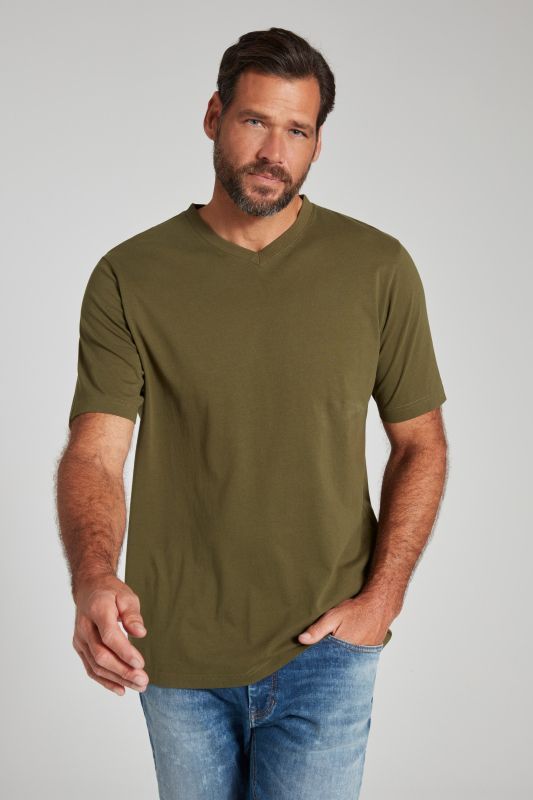Classic Short Sleeve V-Neck Tee