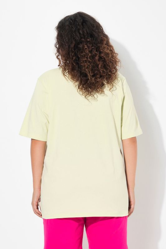 Basic Round Neck Short Sleeve Relaxed Fit  Tee