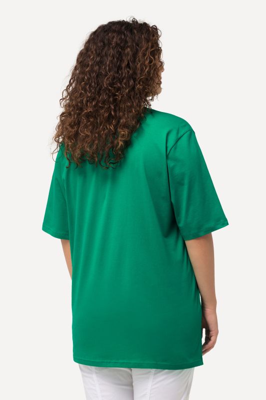 Basic Round Neck Short Sleeve Relaxed Fit  Tee