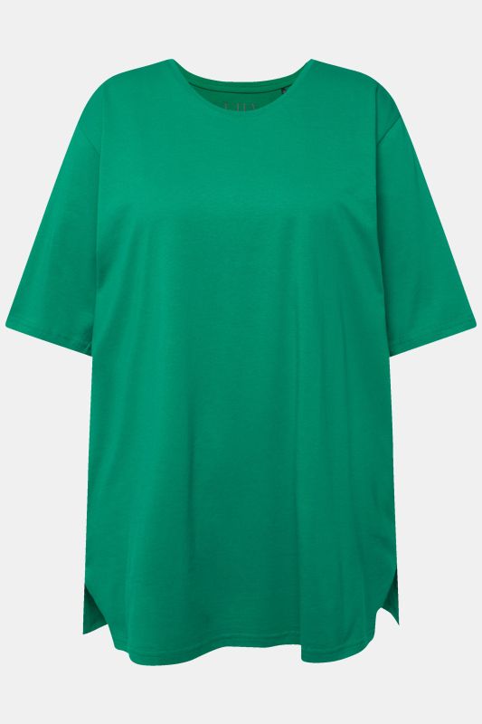 Basic Round Neck Short Sleeve Relaxed Fit  Tee