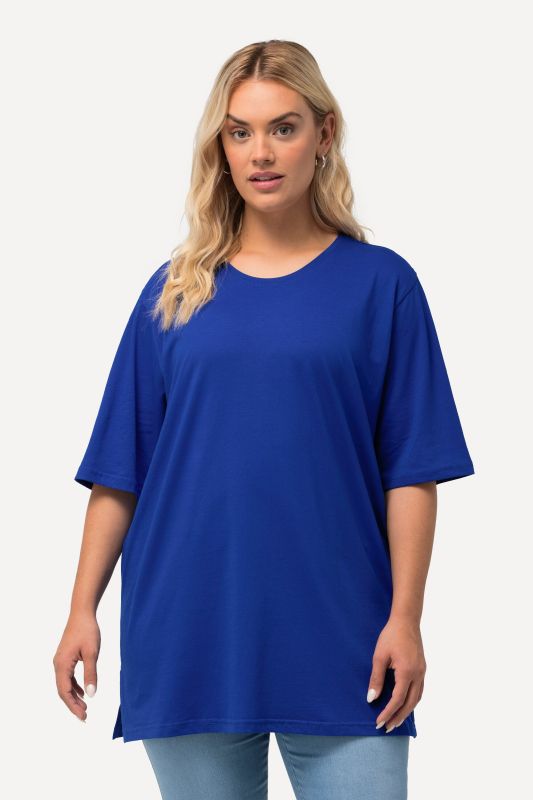 Basic Round Neck Short Sleeve Relaxed Fit  Tee