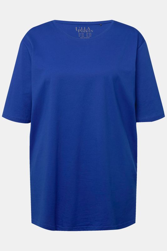 Basic Round Neck Short Sleeve Relaxed Fit  Tee