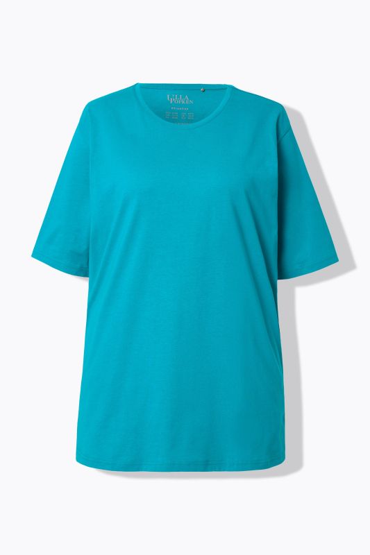 Basic Round Neck Short Sleeve Relaxed Fit  Tee