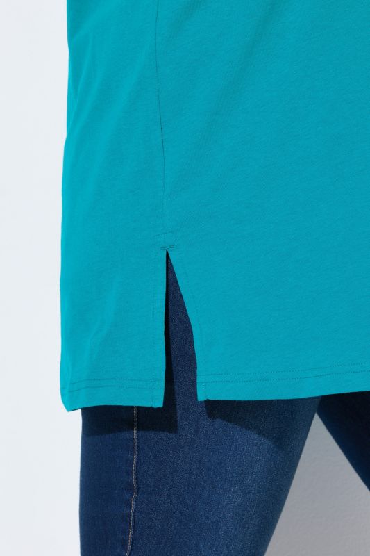 Basic Round Neck Short Sleeve Relaxed Fit  Tee