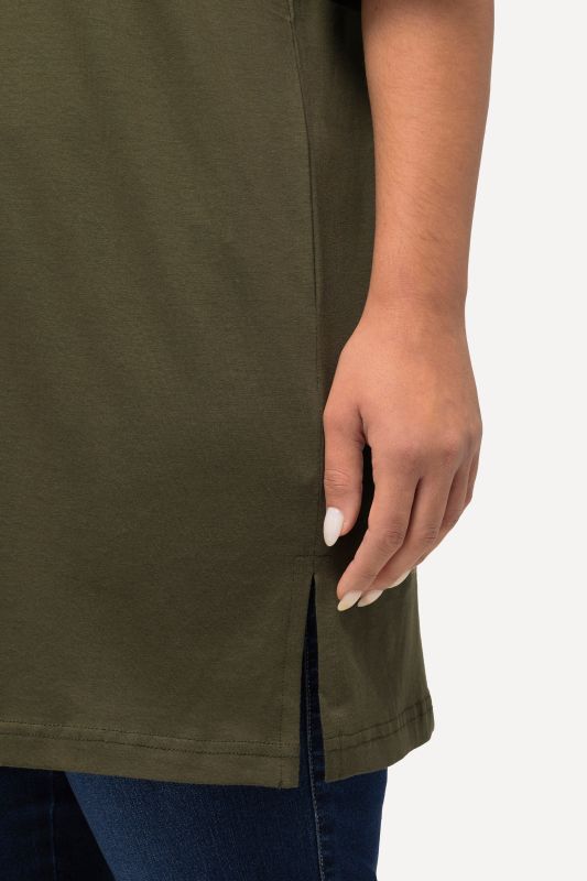 Basic V-Neck Relaxed Fit Short Sleeve Tee
