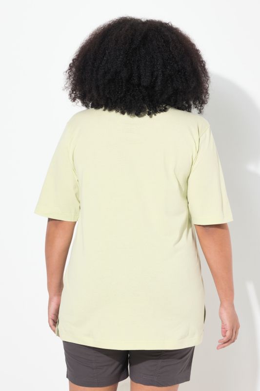 Basic V-Neck Relaxed Fit Short Sleeve Tee